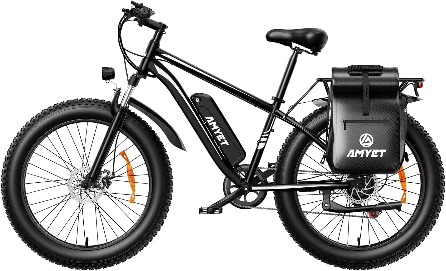 EB26 Electric Bike - 1000W Fat Tire E-Bike for Adults, 48V 15AH, 26" Mountain Bike, Dual Shock, 31mph