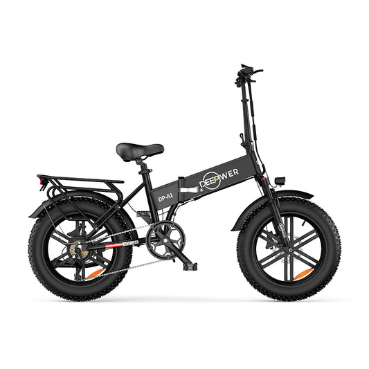 1000W Folding Electric Bike – 48V 20Ah Battery, 36 MPH, 20'' Fat Tires, Mountain & Urban Commuter E-Bike
