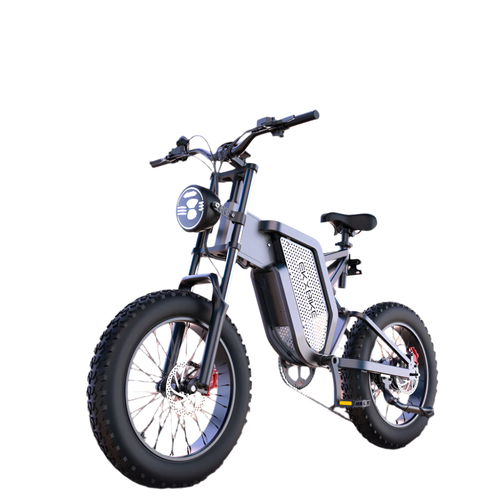 2000W Electric Bike for Adults – 48V 35Ah Battery, 20'' Fat Tires, Mountain Moped-Style E-Bike