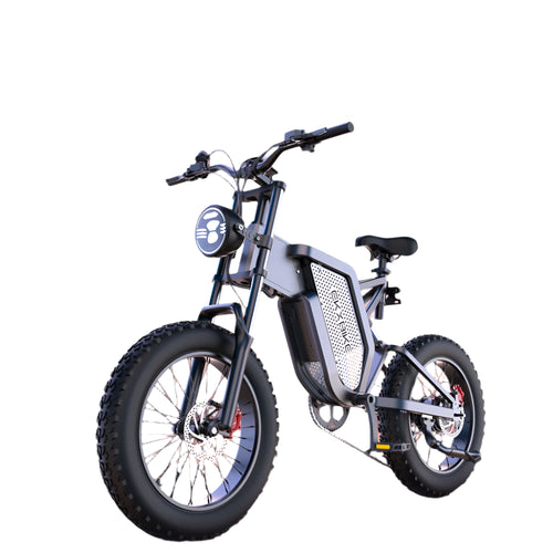 2000W Electric Bike for Adults – 48V 35Ah Battery, 20'' Fat Tires, Mountain Moped-Style E-Bike