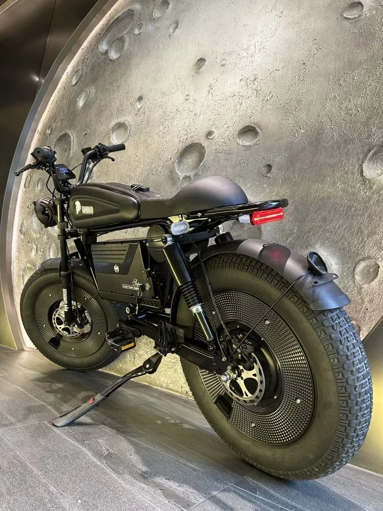 1500W Electric Bike for Adults – Max Speed 50km/h - 48V 60Ah Battery, 20'' Fat Tires, Off-Road E-Bike