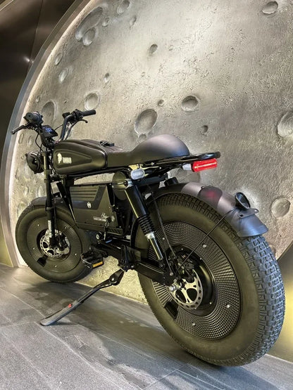 1500W Electric Bike for Adults – Max Speed 50km/h - 48V 60Ah Battery, 20'' Fat Tires, Off-Road E-Bike