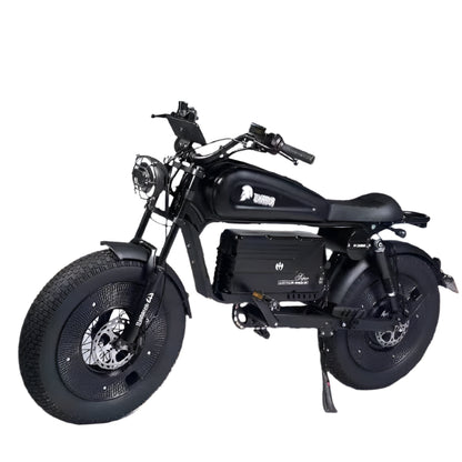1500W Electric Bike for Adults – Max Speed 50km/h - 48V 60Ah Battery, 20'' Fat Tires, Off-Road E-Bike
