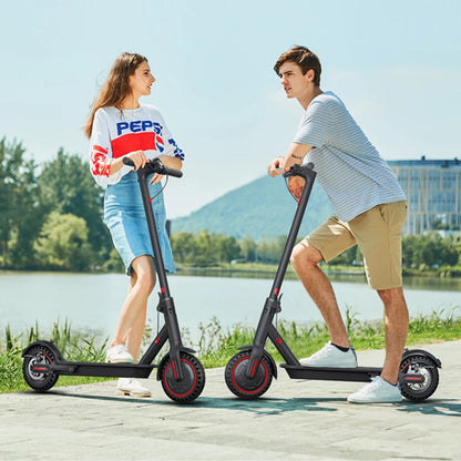 350W Foldable Electric Scooter, Explosion-proof Tires, Dual Brake System