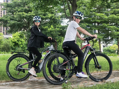 1000W Electric Bike – 48V 17Ah Battery, Full Suspension, Hydraulic Brakes, 21-Speed Gear, Rear Rack Included