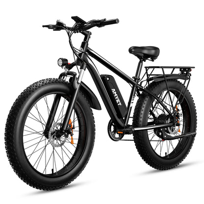 EB26 Electric Bike - 1000W Fat Tire E-Bike for Adults, 48V 15AH, 26" Mountain Bike, Dual Shock, 31mph