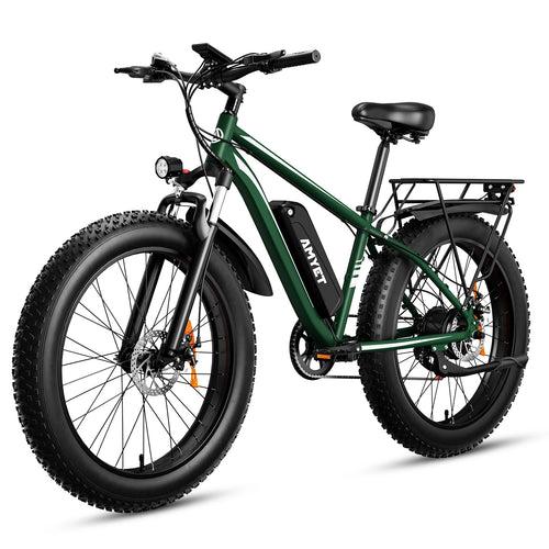 EB26 Electric Bike - 1000W Fat Tire E-Bike for Adults, 48V 15AH, 26" Mountain Bike, Dual Shock, 31mph