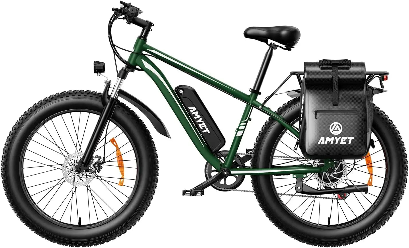 EB26 Electric Bike - 1000W Fat Tire E-Bike for Adults, 48V 15AH, 26" Mountain Bike, Dual Shock, 31mph