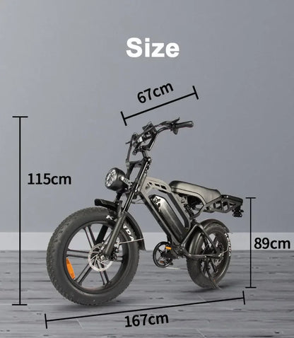 V20PRO Electric Bike – Off-Road Mountain E-Bike